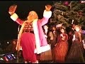 Tree Lighting Ceremony Epcot 94 World Showcase Plaza Walt Disney World December 1994