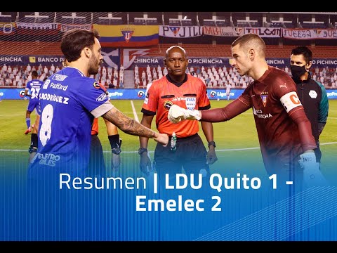 Resumen: LDU Quito 1 - Emelec 2