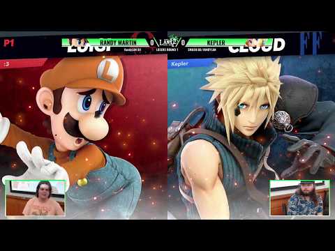 VandyLAN_XII - Ultimate Arcadian - Randy Martin (Luigi) VS Kepler (Cloud) - LR1
