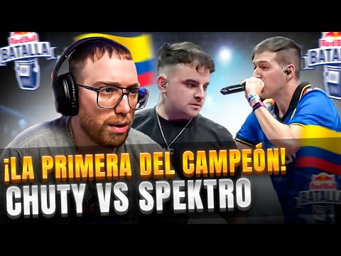 ¡LA PRIMERA DEL CAMPEÓN! CHUTY VS SPEKTRO RED BULL INTERNACIONAL 2023