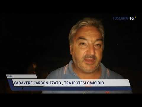 2021-07-26 PISA - CADAVERE CARBONIZZATO , TRA IPOTESI OMICIDIO