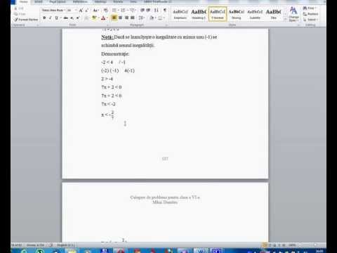 Clasa a VI - a Algebra - Lectia 52 -Functii exponentiale si fractii