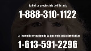 Aidez à identifier #NationRiverLady | opp.ca