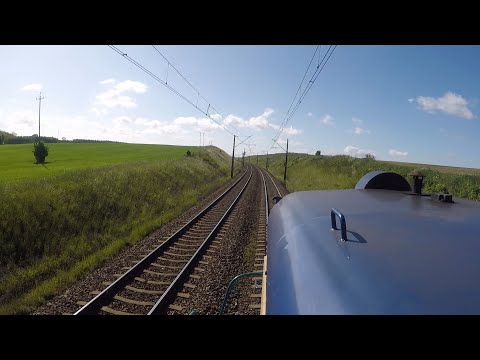 Cab view SM42__Bydgoszcz Główna tw. - Jaksice__ Magistrala Węglowa 05.2020 LK:131