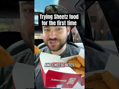 Trying food from Sheetz for the first time #fastfood #sheetz #roadtrip #eating