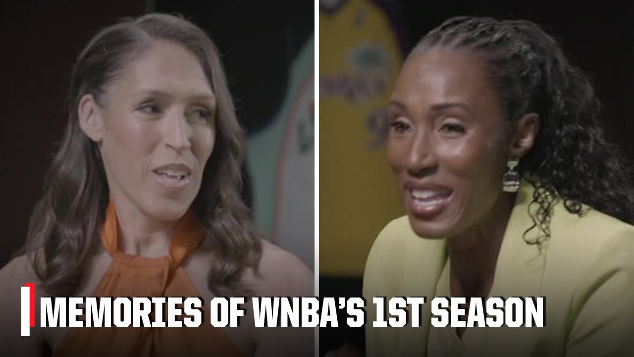The W: Day 1 🏀 Rebecca Lobo & Lisa Leslie reminisce on the WNBA's first season in 1997!