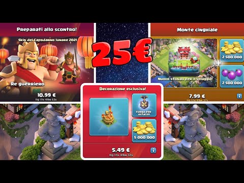 SHOPPO TUTTE le OFFERTE del CAPODANNO LUNARE 2021!! - Clash Of Clans ITA