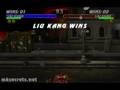 Mortal Kombat 3 Fatality 1 Liu Kang