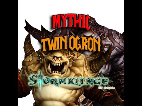 Sturmklinge@ EU Onyxia VS. Mythic Highmaul - Twin Ogron (Hunter POV)