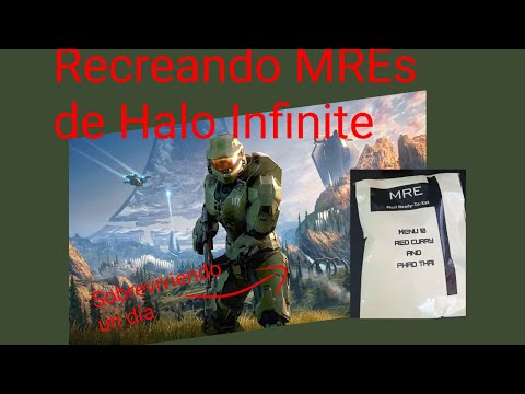 Recreando MREs de Halo Infinite SIN SPOILERS y sobreviviendo un día | Parte 1/5