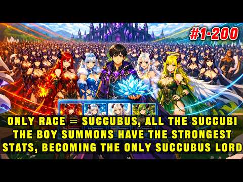 🔥Only Race = Succubus, the Succubi the Boy Summons All Have the Strongest Attributes