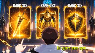 Todos Acharam Que Ele Tinha Despertado Uma Classe Inutil...Mas Pode Transformar Qualquer Item Rank!