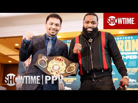 Manny Pacquiao vs. Adrien Broner Los Angeles Press Conference Stream