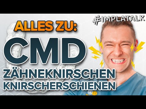 CMD / ZÄHNEKNIRSCHEN/ KNIRSCHERSCHIENE / KIEFERKNACKEN - Alles was du wissen musst! Wie CMD erkennen