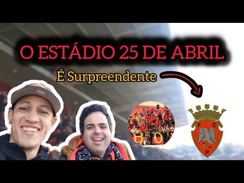Penafiel 1 x 2 Paços de Ferreira | Vlog at the Estádio 25 de Abril in Portugal