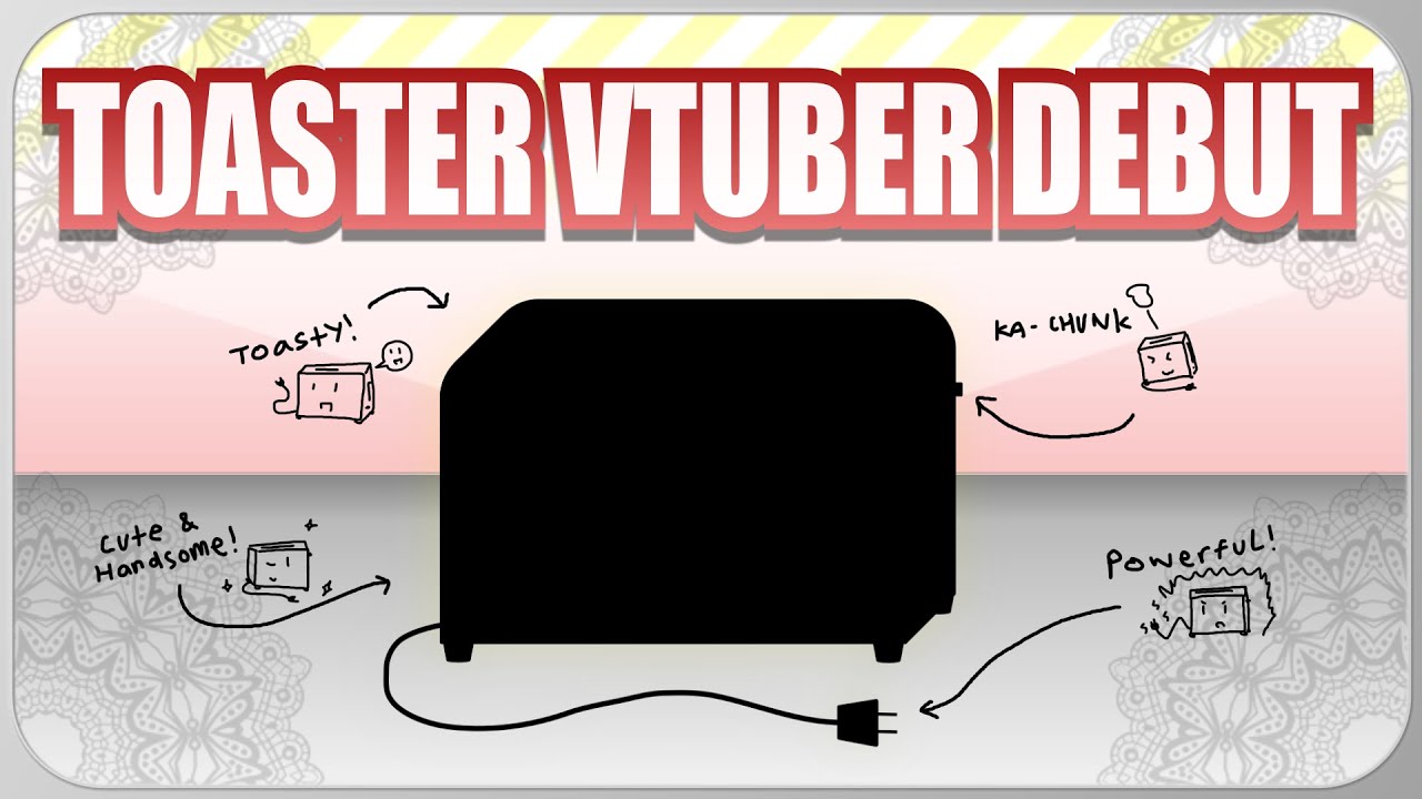 《 VTUBER DEBUT 》 Toaster's Live2D Debut Stream!