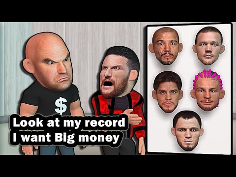 Merab wants Big Money  - 135 GOAT?