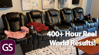 Valencia Tuscany Home Theater Seat 400 Hour Break-in Update