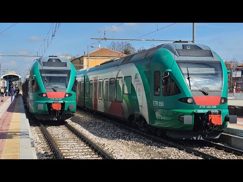 FERROVIA BOLOGNA - PORTOMAGGIORE: UN INSOLITO INCROCIO ALLA STAZIONE DI MOLINELLA!