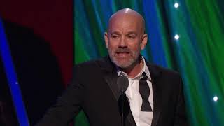 Michael Stipe of R.E.M. Inducts Nirvana at the 2014 Rock & Roll Hall of Fame Induction Ceremony