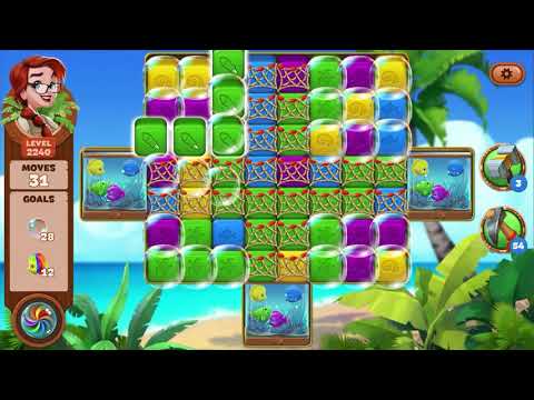 Lost Island Blast Adventure Level 2240 NO BOOSTERS - A S GAMING ✔️