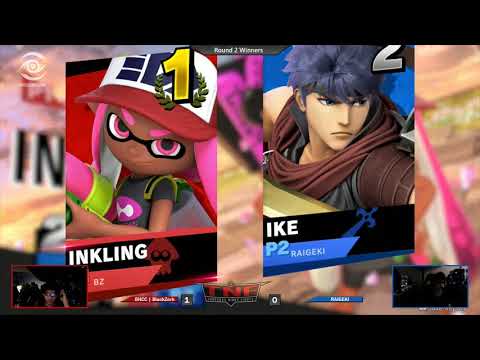 TNF Ultimate Season 1 Week 12 - Round 2 Winners - BHCC | BlackZork (Inkling) vs RAIGEKI (Ike)