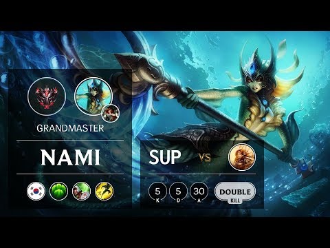 Nami Support vs Leona - KR Grandmaster Patch 10.2