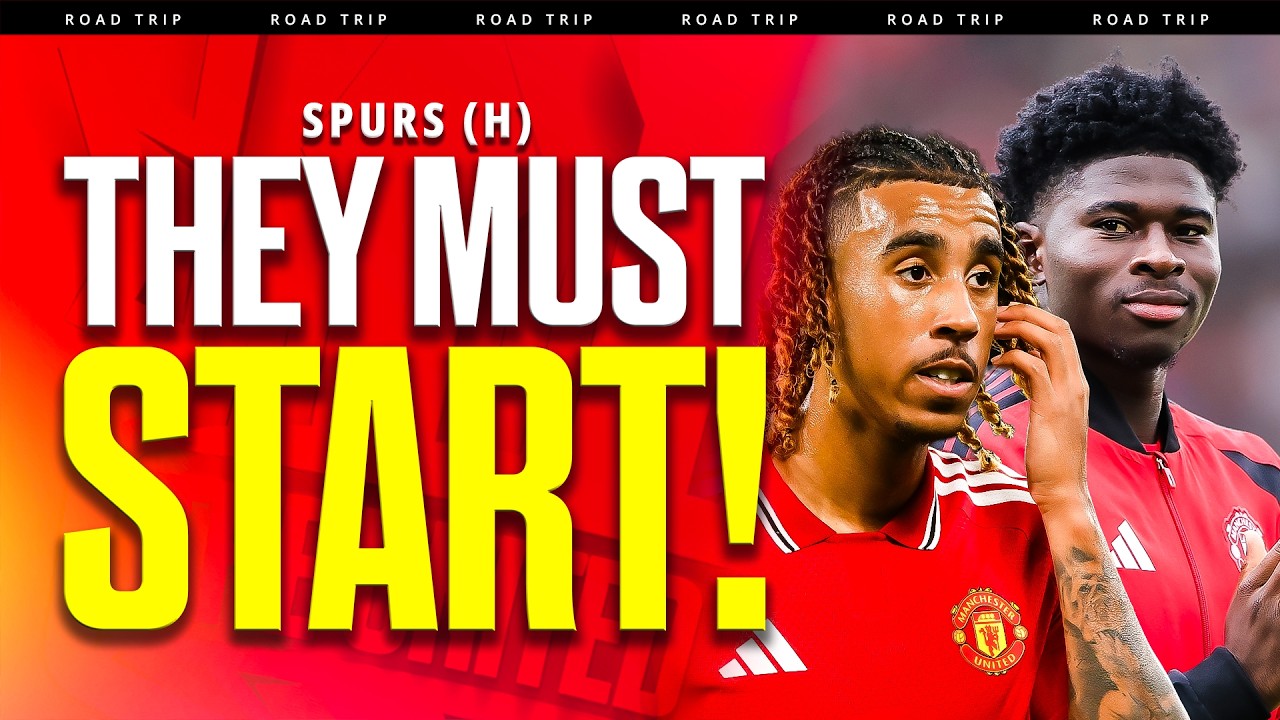 START Baleba & Yoro! NO EXCUSES For Carrick! Man United vs Spurs Road Trip