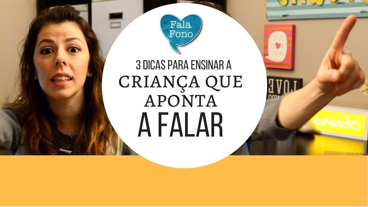 Criança que só aponta - 3 dicas para ensiná-la a falar