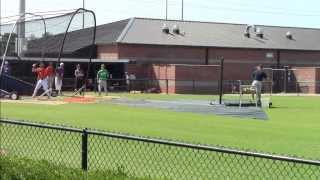 preview picture of video 'Zane Glass hitting at UT Martin Camp 9 7 13'