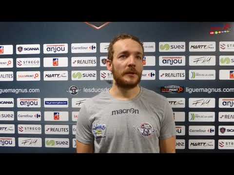 La réaction de Clément MASSON : Angers - Chamonix (4-1)