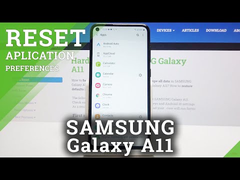 How to Reset App Preferences on SAMSUNG Galaxy A11 – Restore App Preferences