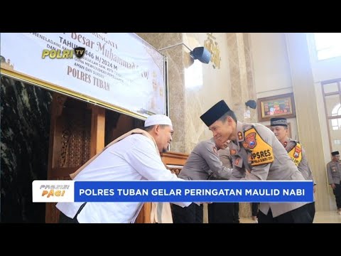 POLRES TUBAN GELAR PERINGATAN MAULID NABI