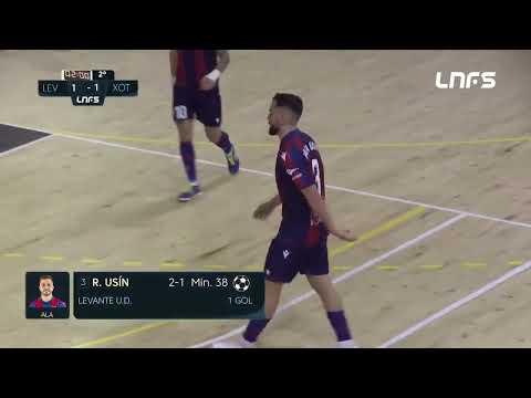 Gol Rafa Usín (2-1) Levante UD FS - Xota FS. J22, 1Div. LNFS