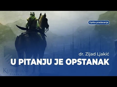 U pitanju je opstanak - dr. Zijad Ljakić