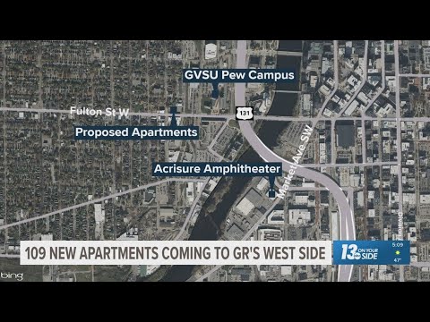 109 new apartments coming to Grand Rapids' west side
