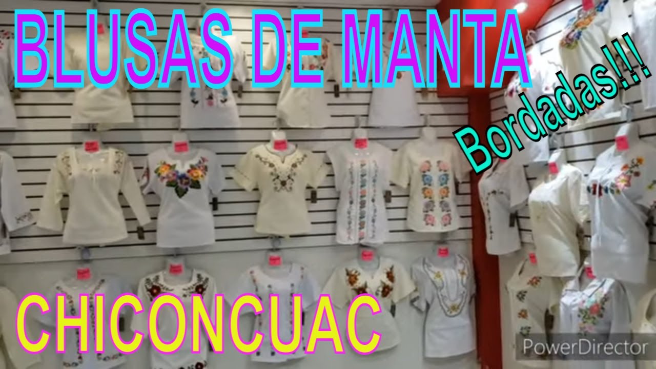 Blusas de Manta, BORDADAS!!! 😍 Chiconcuac💯 NUEVOS HORARIOS!!!