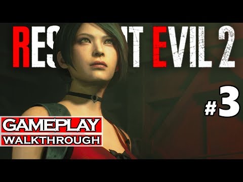 RESIDENT EVIL 2 REMAKE Gameplay Walkthrough Part 3 (Leon Story)