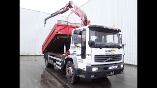 شاحنة قلابة Volvo FL 6 fassi f 85-2 | صورة 4 - Autoline