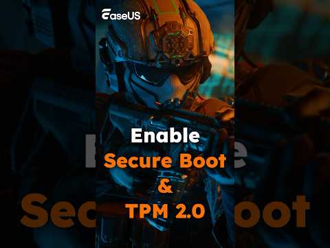 Включить безопасную загрузку и TPM 2.0 для Black Ops 7 #callofduty #bo7 #secureboot #cod