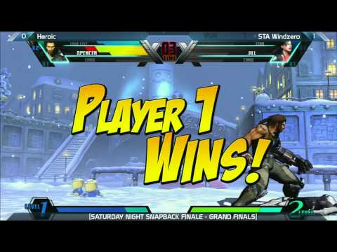 UMVC3: Heroic vs STA WindZero - [Grand Finals] - Saturday Night Snapback 5.6 -