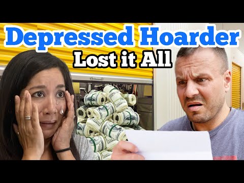 DEPRESSED HOARDER Lost His Storage Unit Filled With MONEY