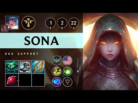 Sona Support vs Nami - NA Challenger Patch 25.13