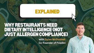 Why Restaurants Need Dietary Intelligence