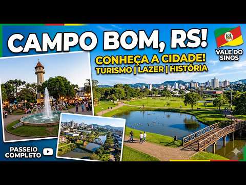 CAMPO BOM/RS: A cidade com a melhor qualidade de vida do Vale do Sinos! 🌳