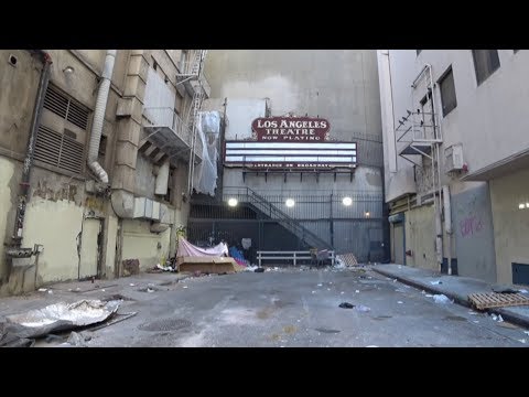 Streets of the Historic Core of Los Angeles. Second part