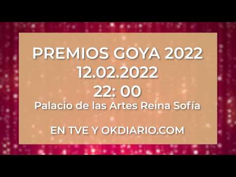 Horario y dónde ver - Premios Goya 2022