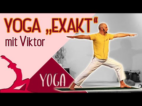 Yogastunde "Exakt" mit Viktor - Yoga Vidya Mittelstufe Live - 09:15 Uhr 30.01.2021