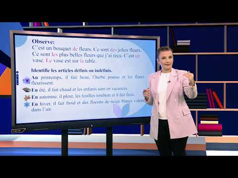 TeleŞcoala: Limba franceză – Apprenons le français – lecţia 4  (@TVR2)