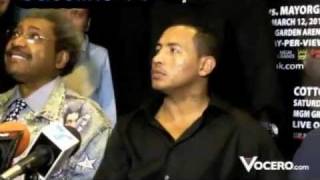 Cotto vs Mayorga Press Conference in Puerto Rico - 1/20/2011